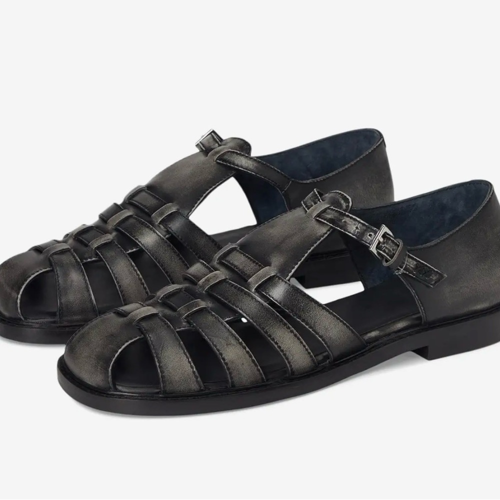 FREE PEOPLE Willow Leather Fisherman Sandals NWT - Picture 13 of 16